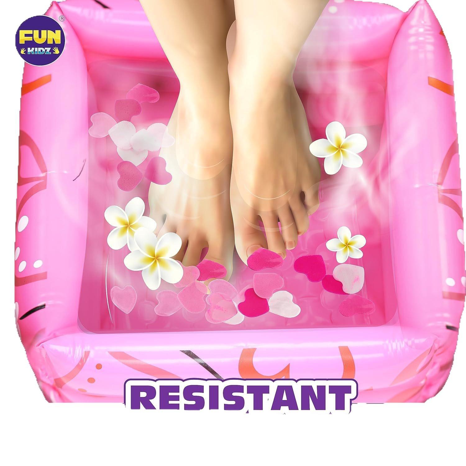 

ПВХ надувная ванна для ног Джакузи Бассейн Складной ведерко для ванны Бытовая ванна Ведро для льда Ведро для сауны розовый