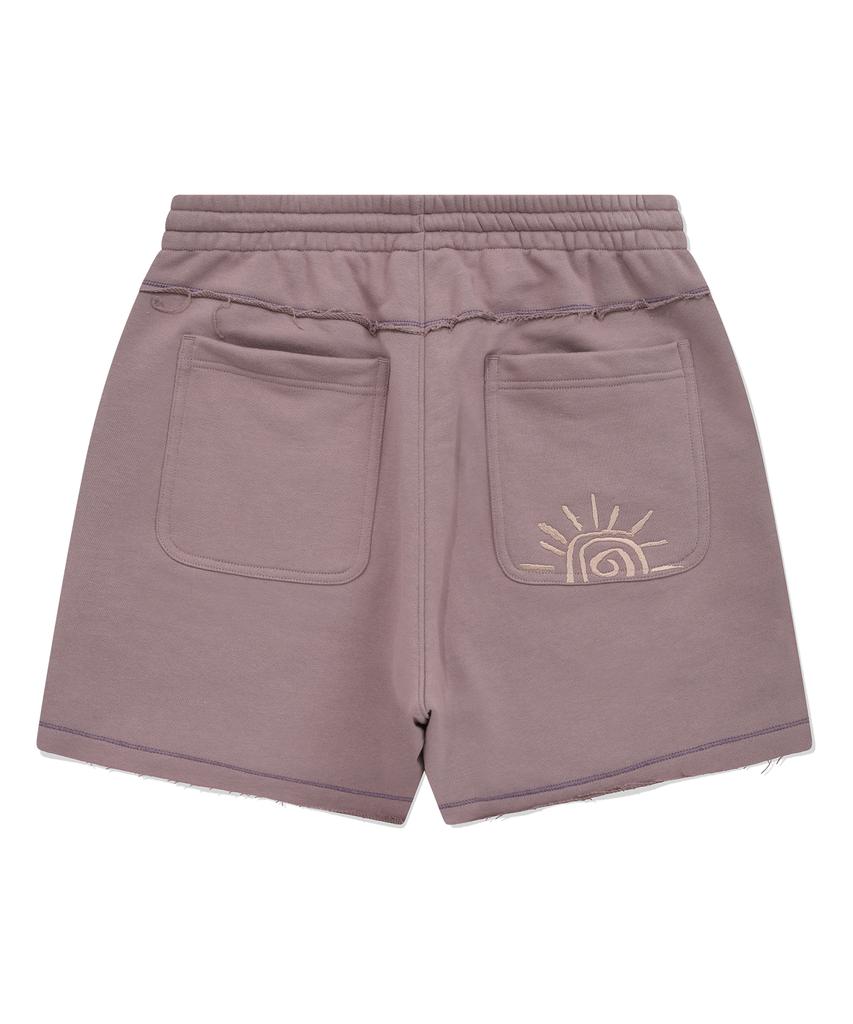 COVERNAT Hot Summer Sweat Shorts Lavender