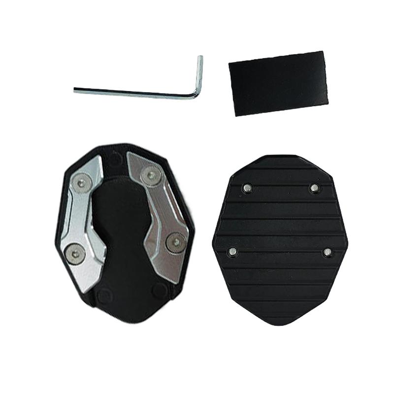 Kryt bočního stojanu na motocykl z hliníkové slitiny Podložka na stojan na motocykl Univerzální prodloužení nohy na kolo Příslušenství ke stojanu