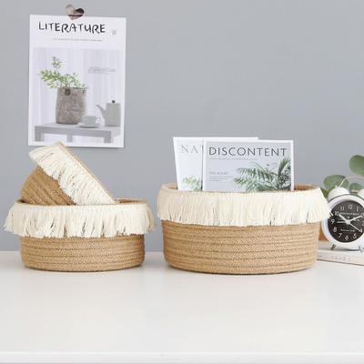Multifunctional Storage Basket Foldable Design Decorative Basket For Storing Jewelry Keys Needles