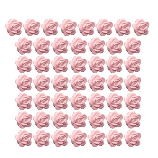 50 stk Plantestammeholder Roseformet veggklatreplante vinrankeholder Veggmontert Gjenbrukbare vinrankefesteklemmer for innendørs utendørsplanter