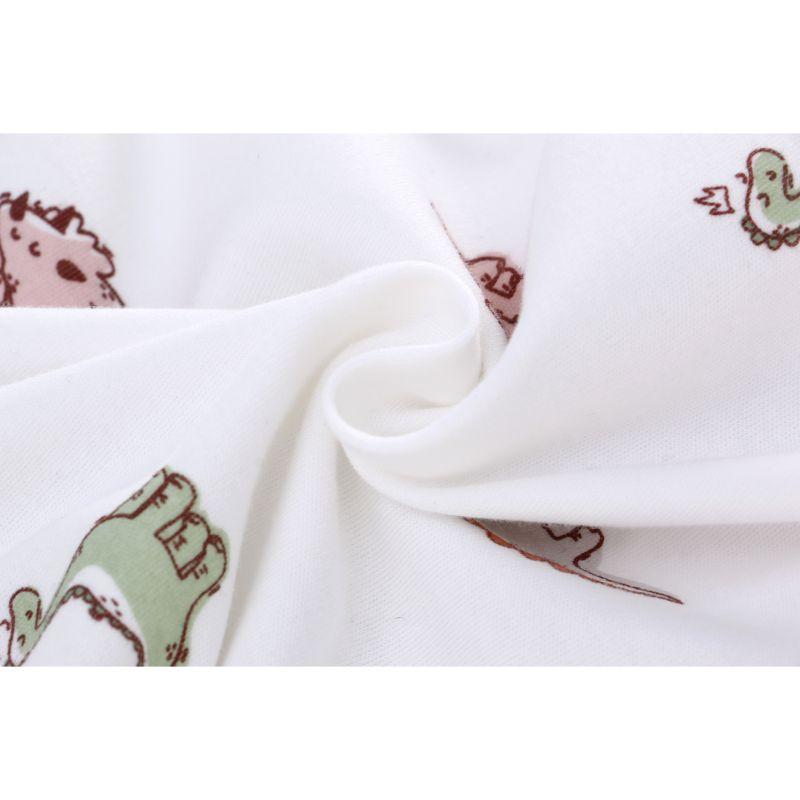 100% Cotton Long Sleeve Baby Sleep Sack – Skin-Friendly & Ultra Soft, 3D Center-Zip Design for 0-3 Years