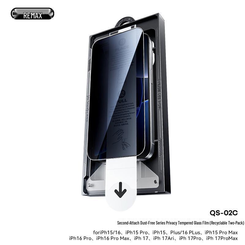 Remax Tempered Glass Screen Protector for iPhone 17 Series