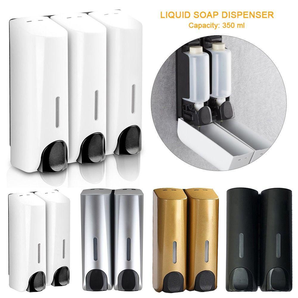 

350 мл Двойной / тройной дозатор мыла Душ Ванна Шампунь Контейнер Аксессуары для ванной комнаты