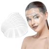 50 Pièces Visière Transparente Pour Microblading, Maquillage Permanent, Extensions de Cils, Cataracte Oculaire, Protection Visage et Yeux pour la Douche, Visière Souple Transparente