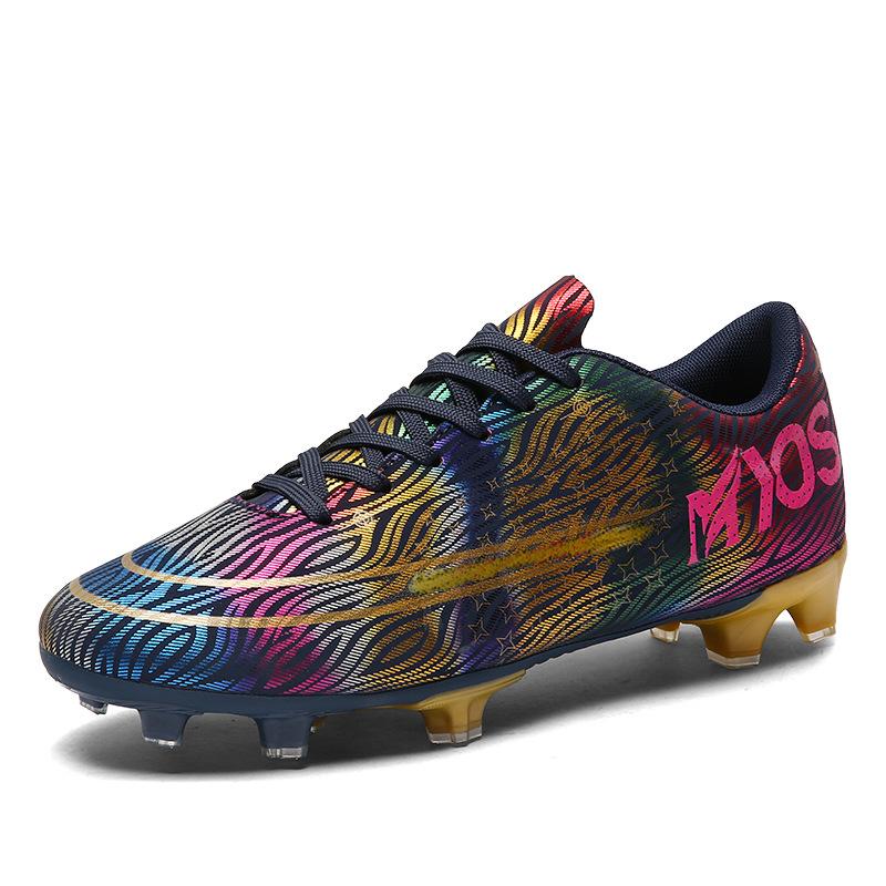 Hot Football Shoes Men'S And Women'S Long Nails Broken Nails Youth Anti-Skid Training Shoes Artificial Turf Game Football Shoes