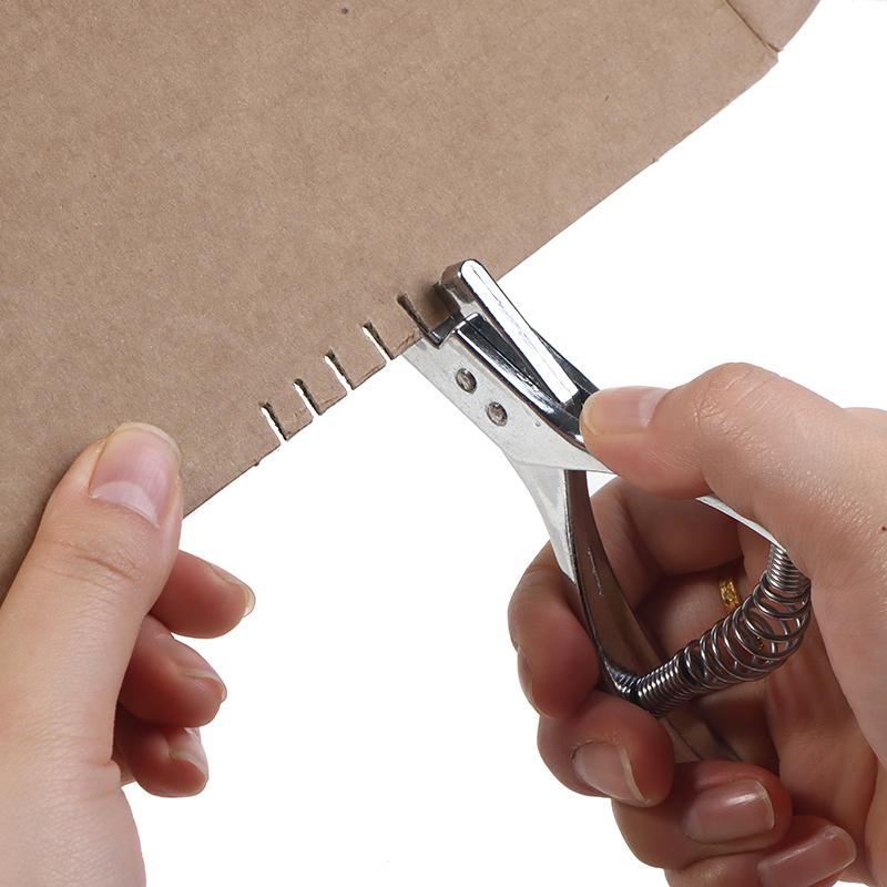 Diy oțel model pentru gaură clește de cusut Clești deschidere croitori croi țesătură marcator de poanson în formă de U clește de perforat