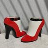Creative Hawaiian Mugs Style Sexy Ladies Red Shoe Tumbler  Tiki Cup Drinkware High Heel Shaped Ceramic Cocktail Mug for Parties