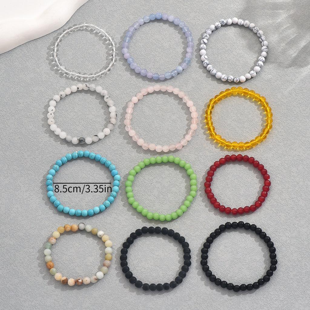 Fashion bracelet set Personalized natural stone high-end design bracelet jewelry