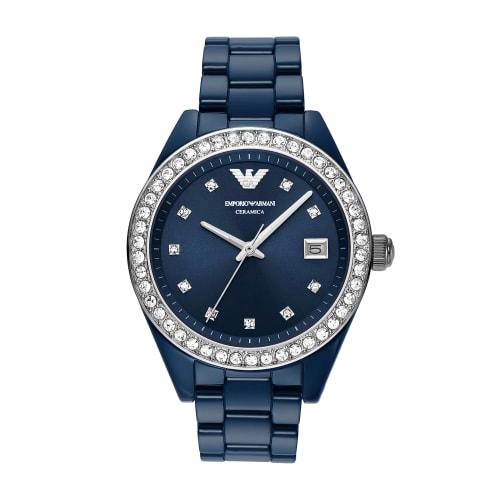 

Emporio Armani Women s Watch AR70012 Blue