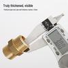 CVBAB Brass Threaded Pipe Nipple Connector