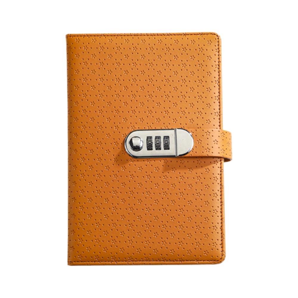 200 Pages Retro Password Book with Lock A5 Diary Notebook  Office School Supplies