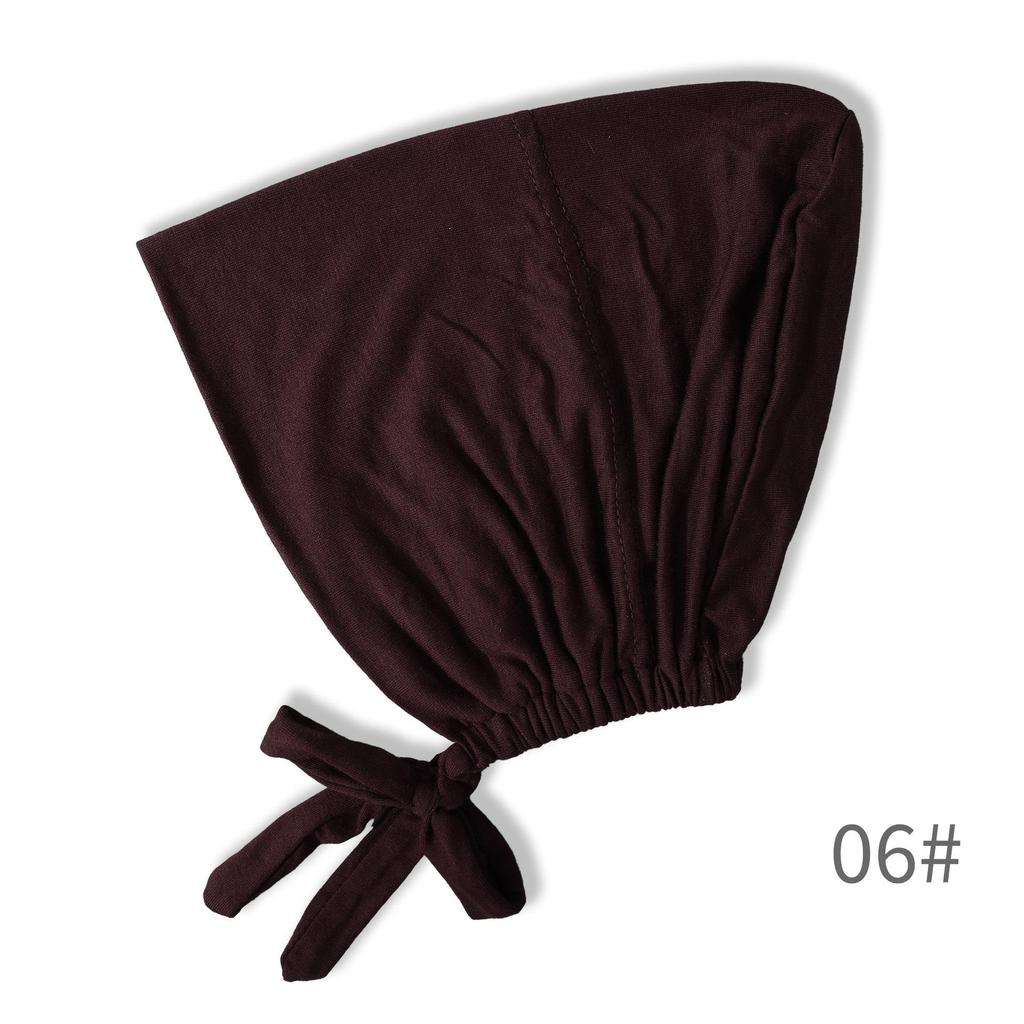 Premium Mercerized Cotton Adjustable Elastic Hair Cover Cap
