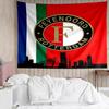 1 ks Feyenoord Rotterdam Plameny a voda Gobelín, Gobelín s jedinečným designem, Vhodný do ložnice, obývacího pokoje, herny, Hřejivé vánoční dárky
