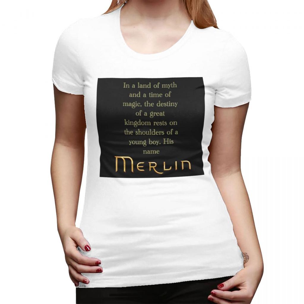 Merlin Int T-Shirt für Damen Rundhalsausschnitt Streetwear T-Shirts Damen Kurzarm Sommerkleidung Tops