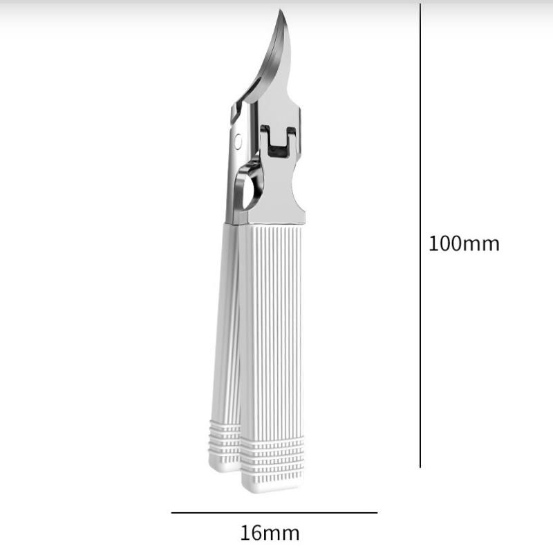 26° Slant Edge Nail Clipper Anti-Splash Cuticle Remover Professional Eagle Beak Oblique Toe Nail Trimmers Manicure Pedicure Tool