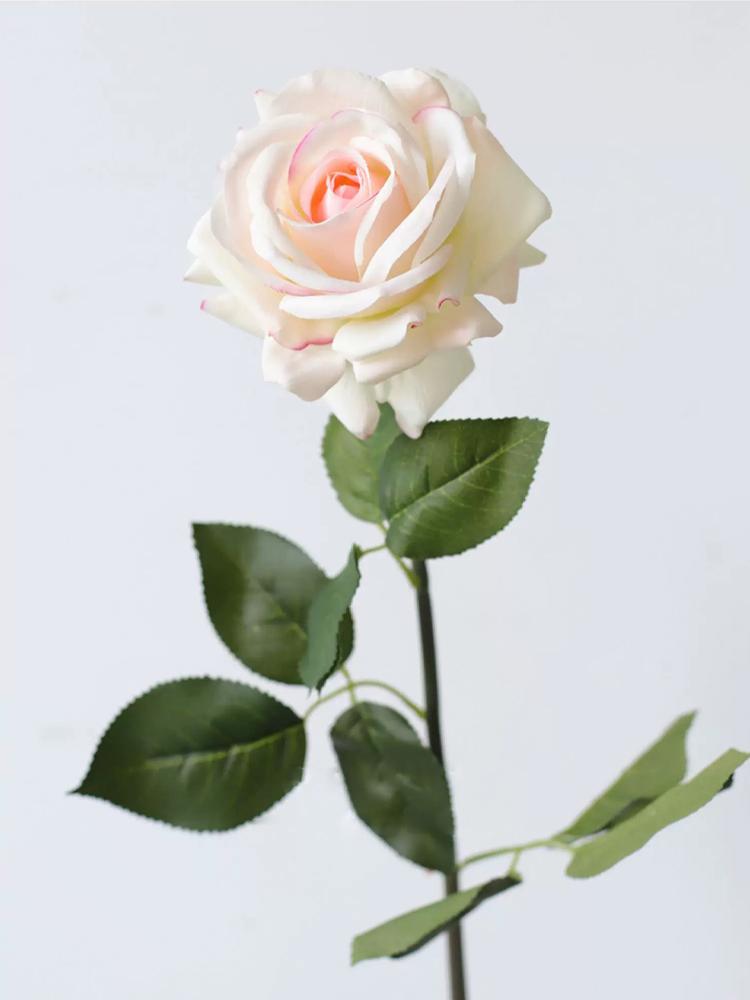 

Purple Roses Artificial Flowers Realistic High Quality White Roses Natural Effect Flower Arrangement Wedding Decoration Home