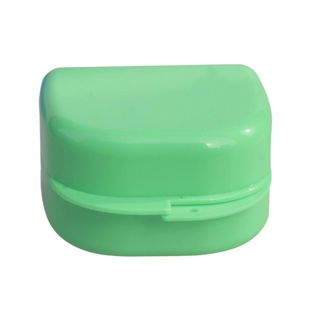 Travel Dental Retainer Case Ventilated Lid Orthodontic Retainer Case Home Storage