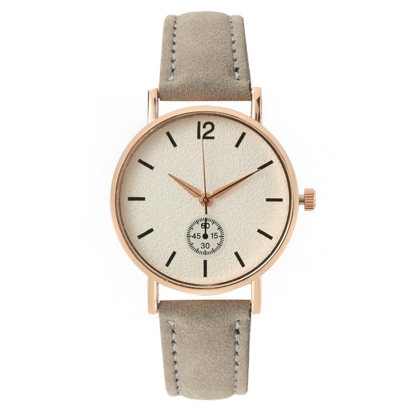 

Женские модные кожаные часы One Size белый