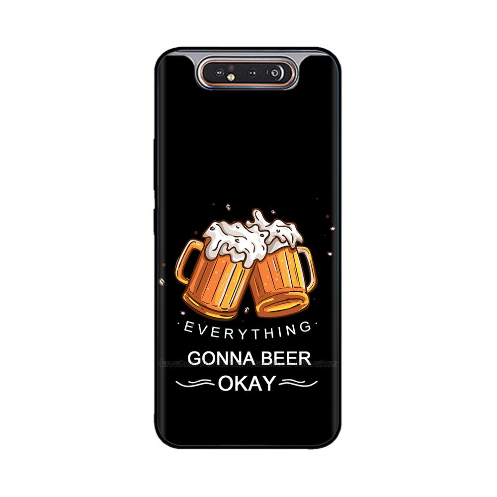 

For Samsung Galaxy A80 Case Soft Liquid Silicone Shockproof Back Cover For Samsung A80 Case Shells A 80 SM-A805F Cover Fundas For Samsung A80