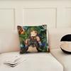 Game Zenless Zone Zero Qingyi  cushion cover Pillow Cover Decoration Room Home Sofa living Office Car Nordic Simplicity