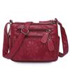 Middle-aged Women Bag Mother Large Capacity Soft Leather Fashion Middle-aged and Elderly Single Shoulder Oblique Span Bag