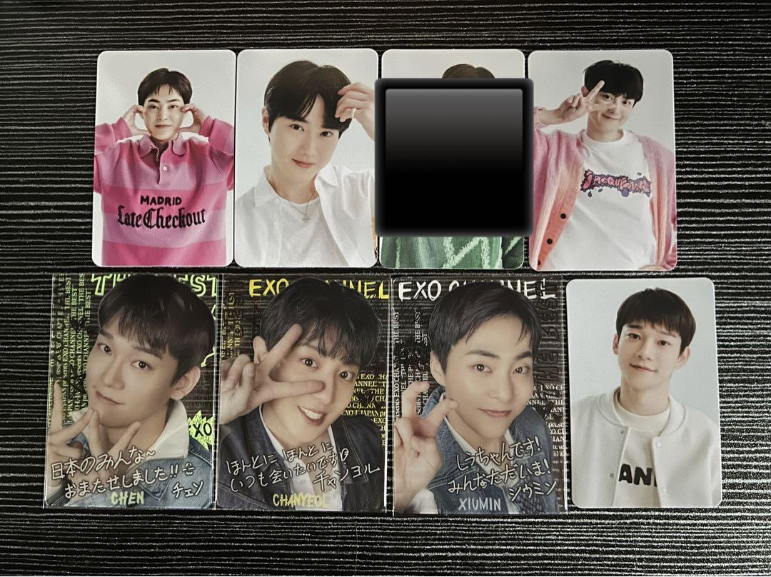 

[USED] EXO exo Fanmi Panmi Trading Card Xiumin Suho Chen Chanyeol