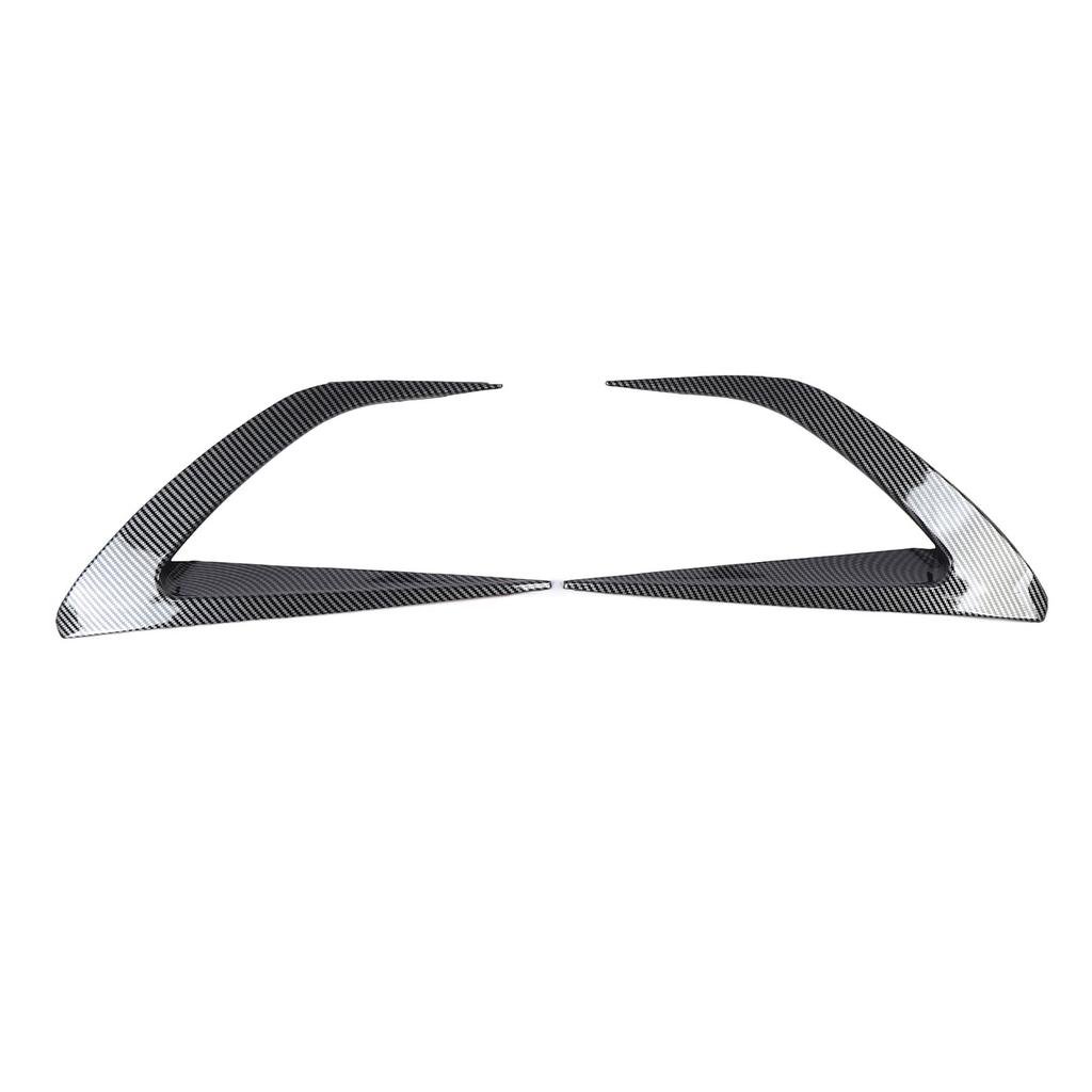 1 par auto främre luftventilssplitter Förbättrad aerodynamik Ökat marktryck Snyggt utseende Ersättning för MX 5 Miata ND