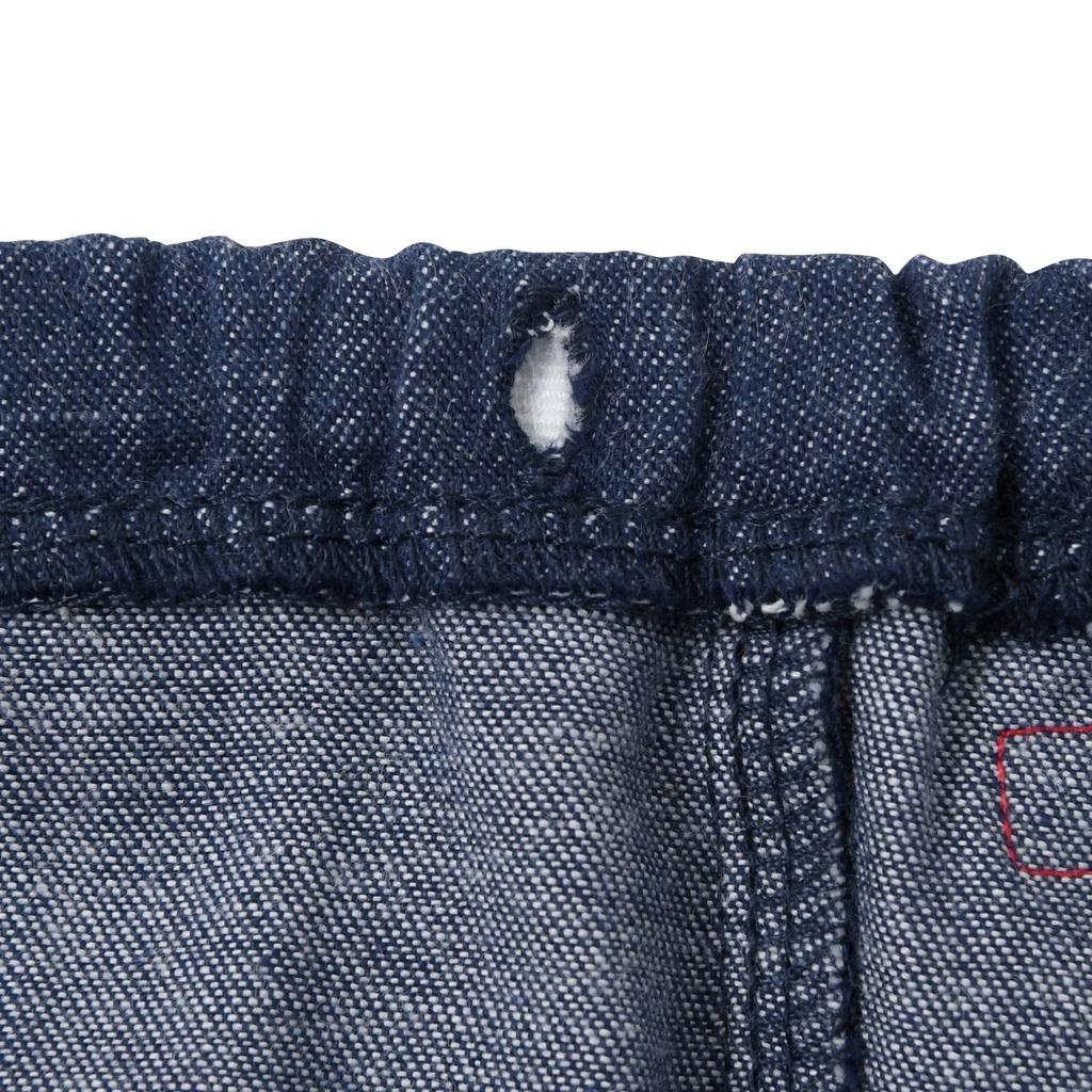 MIKIHOUSE HOT BISCUITS Bloomers for Boys and Girls, Indigo Blue, One Size Fits All (70-90cm), Product Number: 70-1401-494