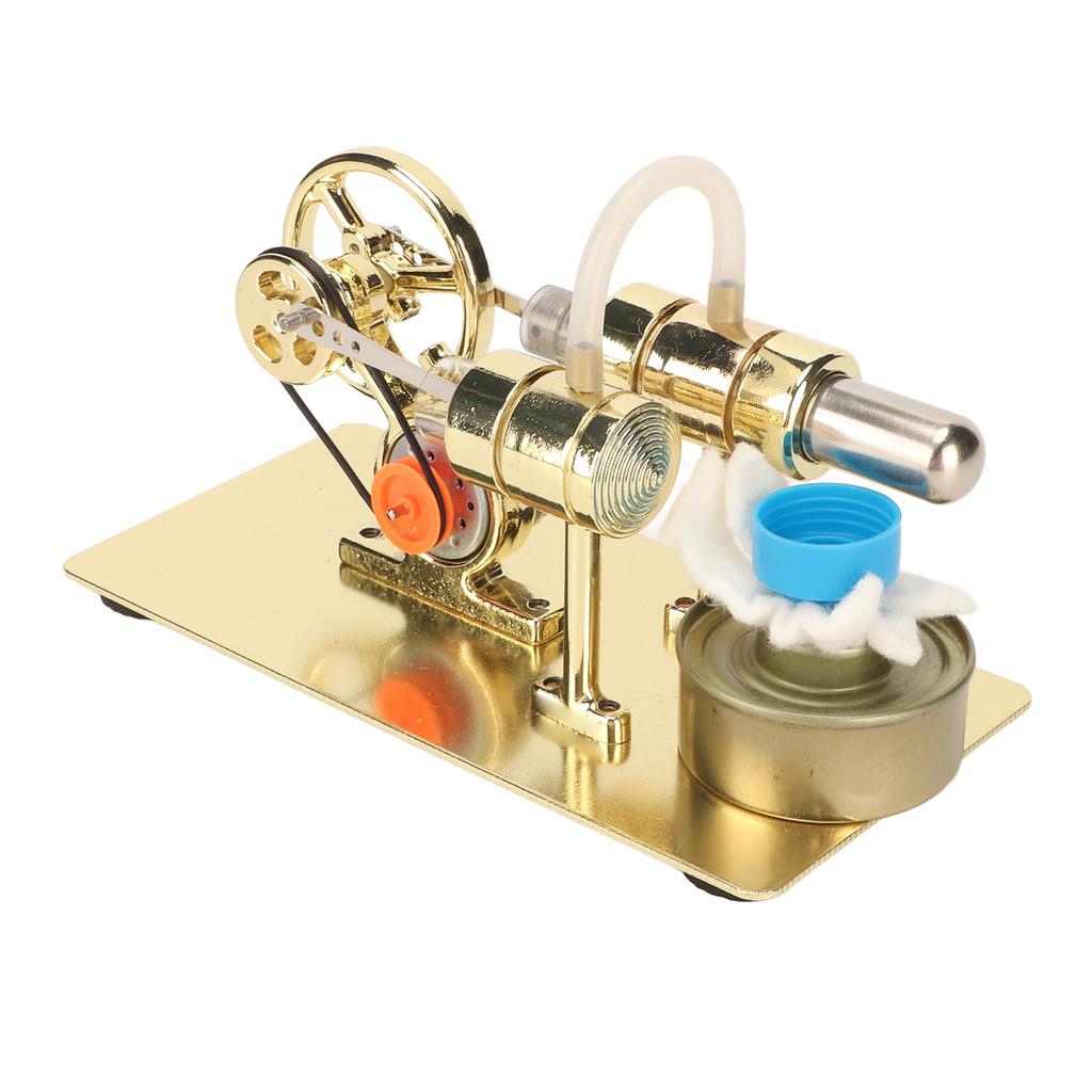 Stirling Engine Model Kit Novel Interesting Stirling Scientific Physical Model with LED Light for
