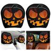 2/4pcs Halloween Headrest Covers Decorative Cushion Cover Automobile Headrest Protector for Auto Front Seat Rest Decoration