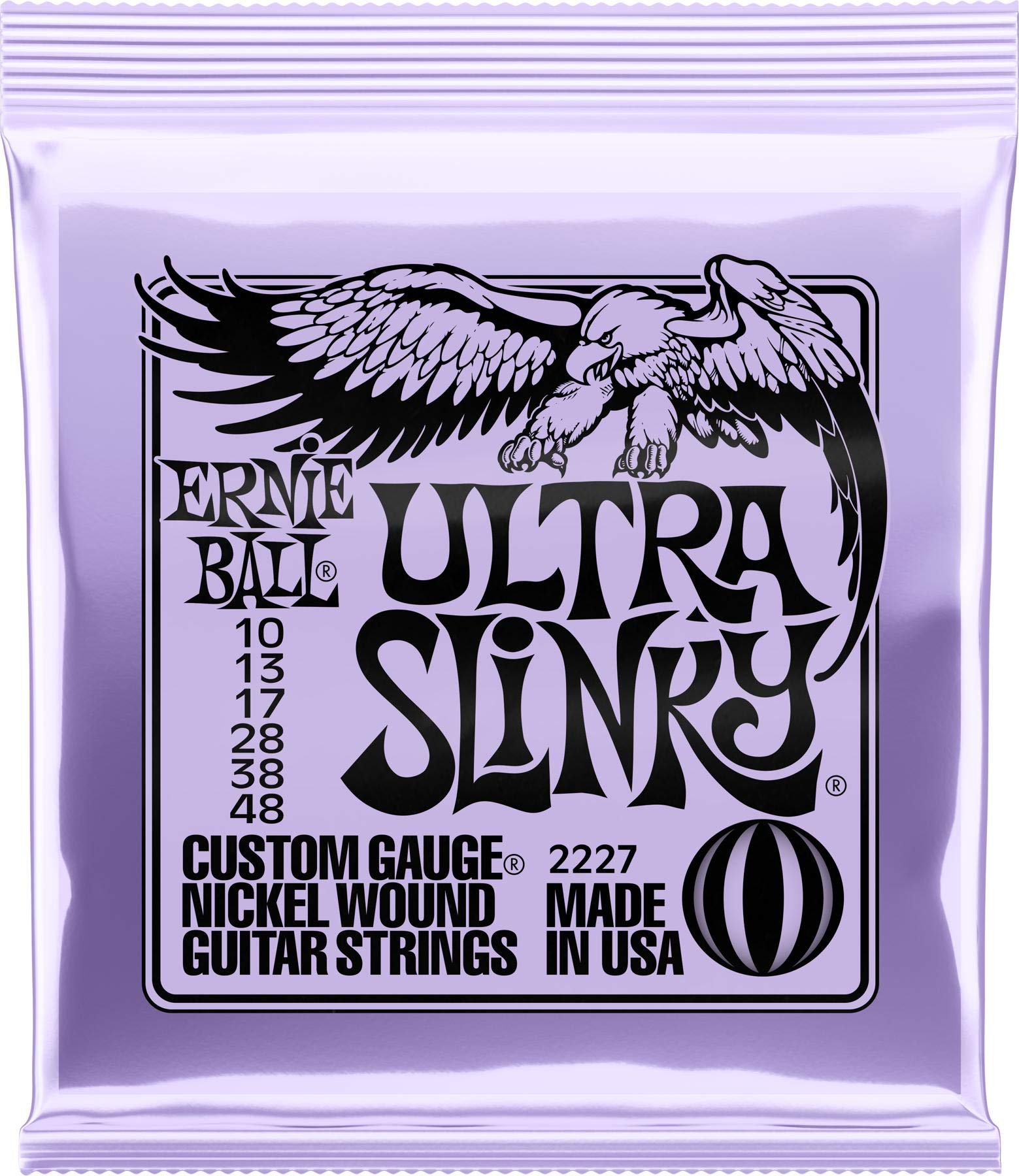 [Genuine] ERNIE BALL 2227 Electric Guitar Strings (10-48) ULTRA SLINKY Ultra Slinky
