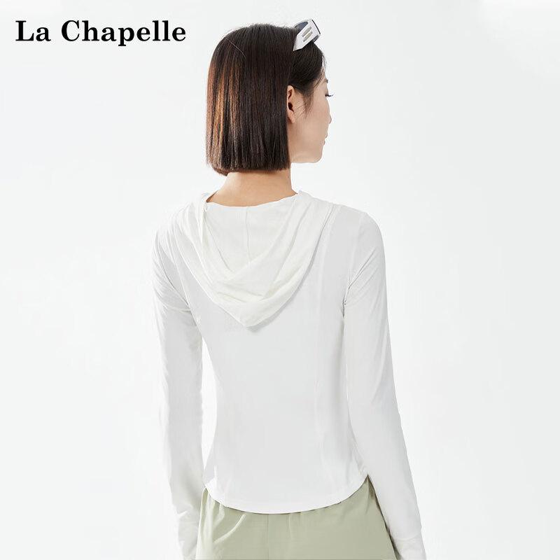 La Chapelle Women's Slim-Fit Hooded Cooling Sun Protection Jacket