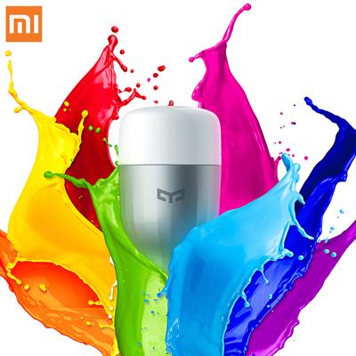 Xiaomi Yeelight Colorful Bulb E27 Smart  WIFI Remote Contro Colorful Temperature Romantic Lamp Bulb