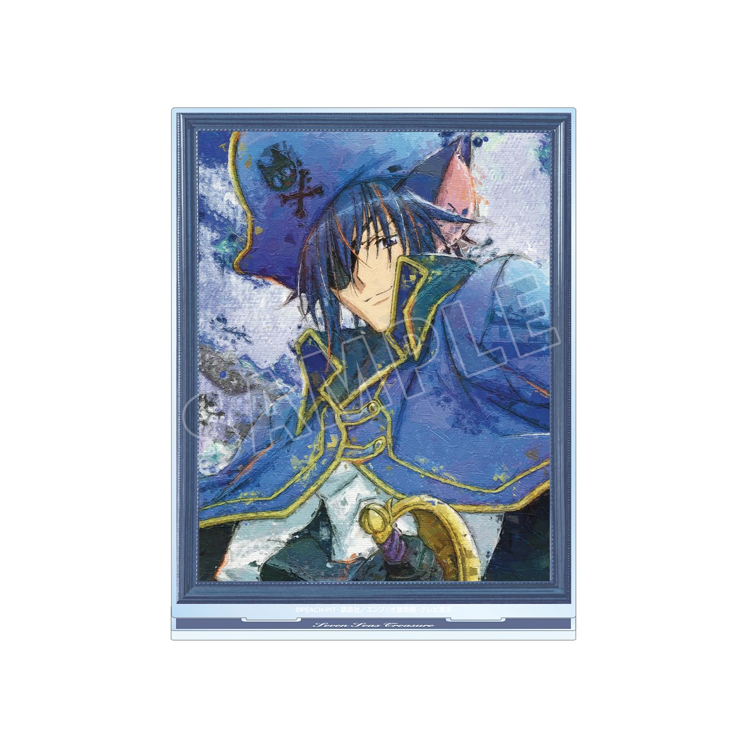 

ТВ Аниме Семь Морей Сокровищ Гранж ХОЛСТ Большая Акриловая Подставка Shugo Chara!