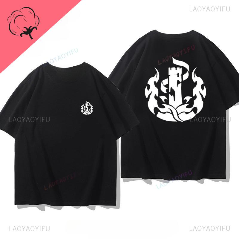 Honkai Star Rail Anime Shirt Kafka Themed Unisex Cotton Graphic Tshirts Otaku Gamer Fan Streetwear Apparel Camisa Clothes