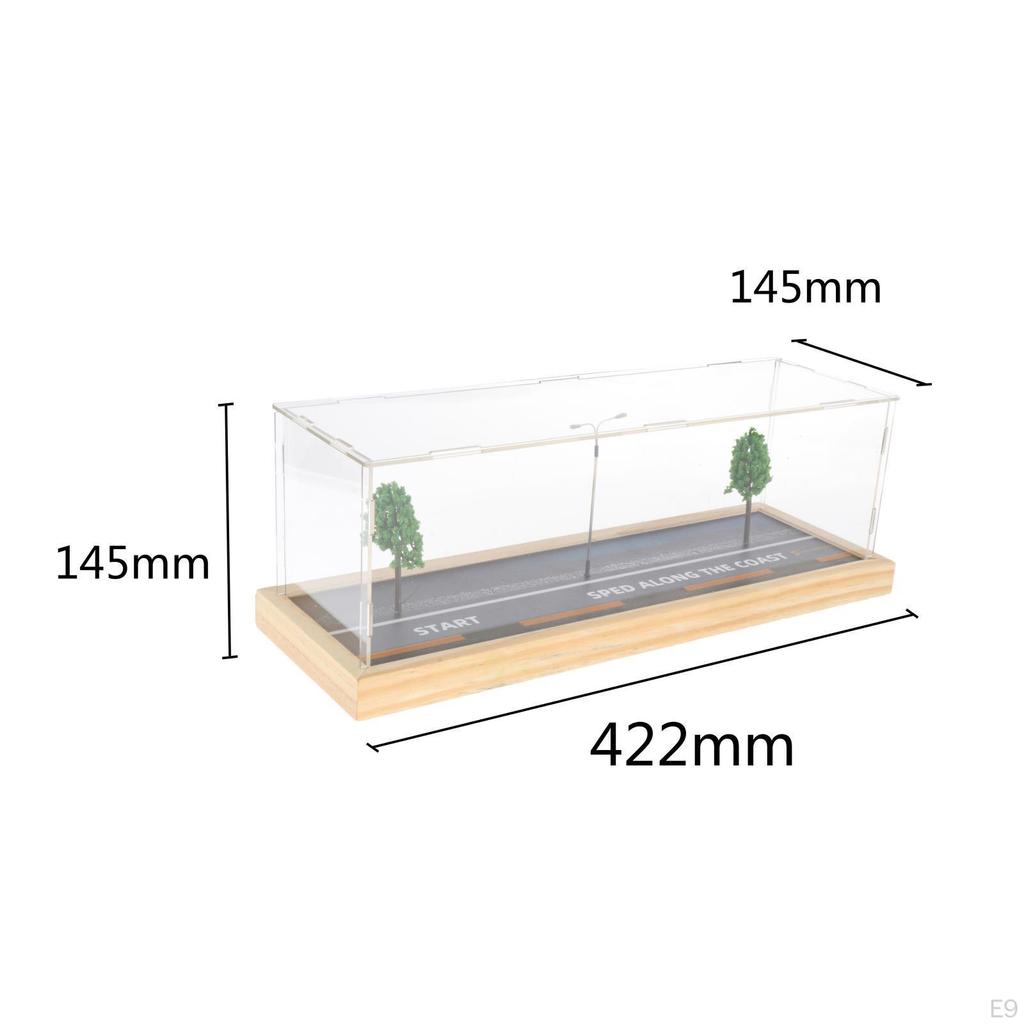 Acrylic Display Case /64 Diecast Cars Protective Box