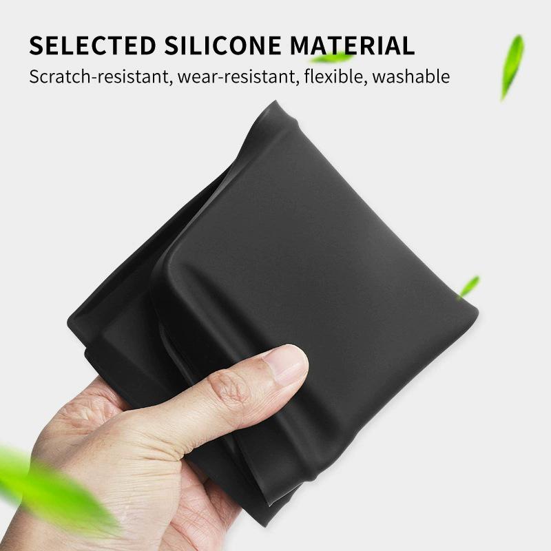 Kompatibel med 24-25 Kia EV9 Trådlös Laddning Halkfri Dammtät Silikon Bilmatta