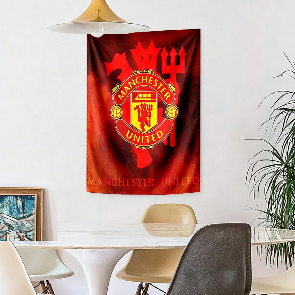 Manchester Wall Decor Tapestry Art For Pet Memorial Birthdaywedding Party Backdrop Family Gift