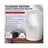 Desktop Air Purifier - Easy to set up home air purifier with cleaner and H13 HEPA filter for sleep, smoke, allergies, pet dander, odor, dust, office