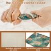 10Pcs Kitchen Cleaning Rags Cellulose Cotton Dish Towel Multiple Styles Water Absorbent Kitchen Washcloths Cookware Scouring Pad