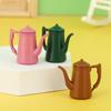 1:12 Scale Dollhouse Kettle Miniature Teapot Mini Watering Pot Doll Accessories Scene Model Dolls House Furniture Playing Gift