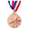 Soccer Medals Gold Silver Bronze Award Medals 2 Inch Metal Winner Medals with Neck Ribbon Sports Medals for Party Favors
