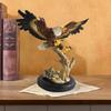 Chinese Style Simulated Eagle Ornaments Resin Decoration for Home Living Room Wine Cabinet Foyer Office Crafts