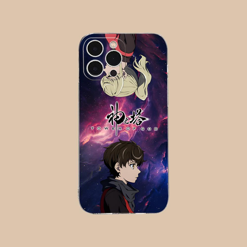 Anime Game Tower of God Phone Case for iPhone 17 16 15 14 13 12 11 X XR XS Air Pro Max Plus Mini Clear Colorful Cover Pretty