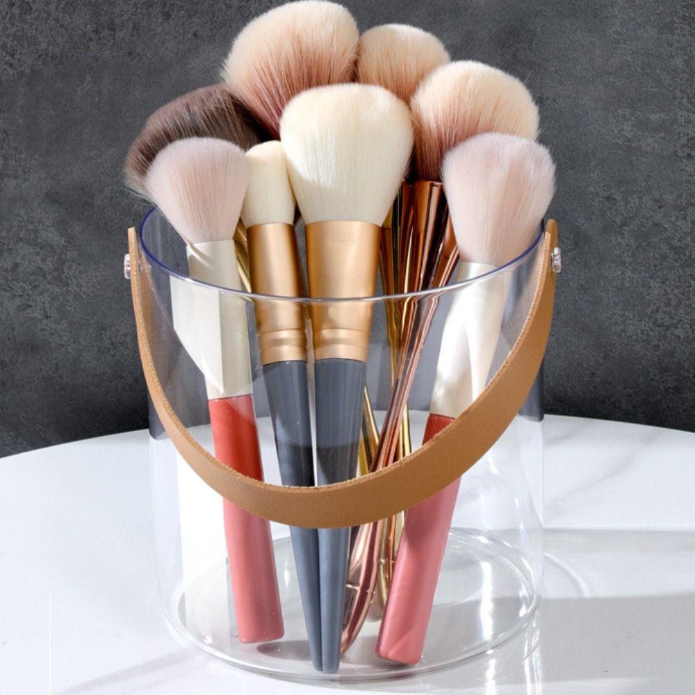 Clear Fruit Storage Basket Plastic Drinks Chiller Bin Thickened Ice Bucket  Party