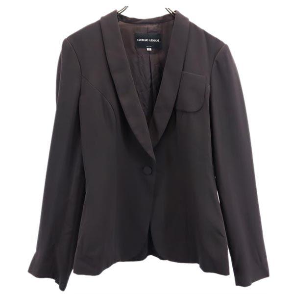 GIORGIO ARMANI made in Italy tailored jacket 38 Brown Women Used