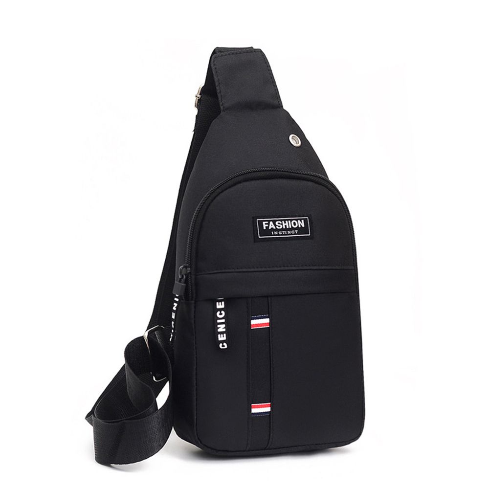 Men's Chest Bag New Fashion Korean-Style Casual Sports Water-Proof Shoulder Crossbody Bag Cross Body Chest Bag for Men