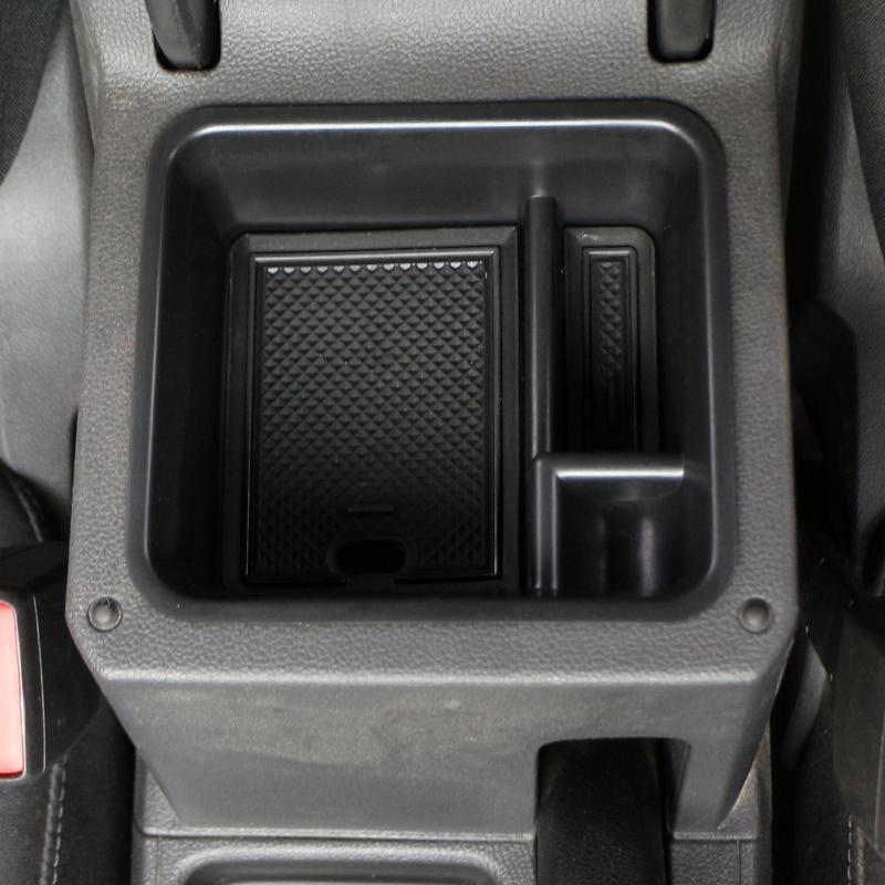 ABS Car Armrest Storage Box for Volkswagen VW Tcross T-Cross 2018 - 2024 Tray Container Organizer Car Accessories
