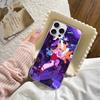 Panty Stocking G-Garterbelt For iPhone 14 Pro Max 13 17 11 16 12 15 Plus Color Water Ripple Phone Cover